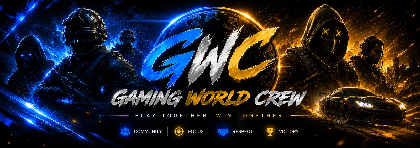 Gaming World Crew Banner